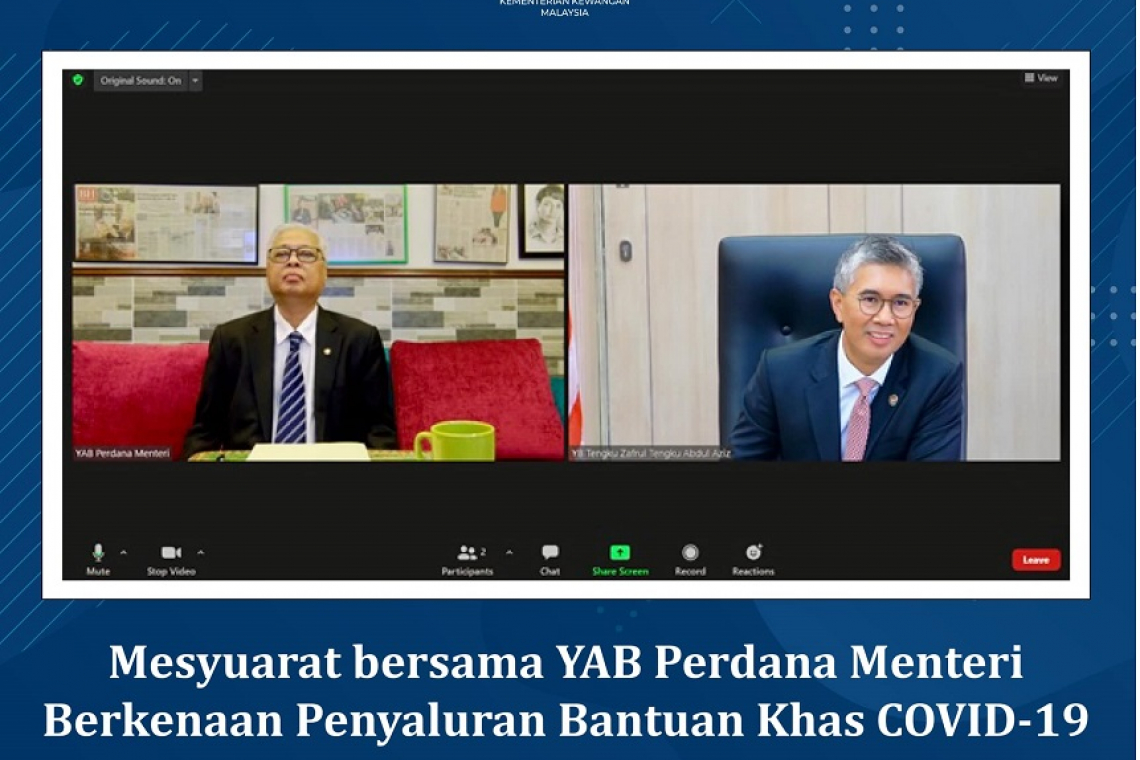 Sesi Perbincangan Menteri Kewangan Bersama Perdana Menteri Malaysia